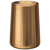 LEASYLIFE 8L/2.1GALbrass Garbage can with Swing lid