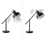 JONATHAN Y JYL7124A Allegra 18.5" Adjustable Cantilever LED Task Lamp, USB Charging Port, Classic, Coastal, Industrial, Farmhouse