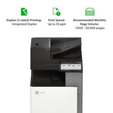 Lexmark CX961tse Color A3 Multifunction Printer, You get reassuring Versatility, Exceptional Sustainability