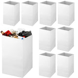 8 Pack 30 Gallon Disposable Trash Cans for Parties, Large Portable Self-Standing Garbage Bins