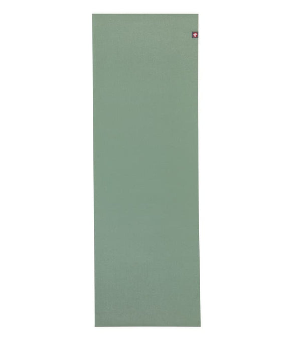 Manduka eKO Superlite Yoga Mat for Travel - Lightweight, Easy to Roll and Fold, Durable, Non Slip Grip, 1.5mm Thick, Leaf Green, 71