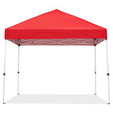 8x8ft Pop-Up Canopy, Outdoor Screen Tent with Mesh Mosquito Netting Sidewalls, Waterproof & UV-Block Shade Shelter for Camping, Picnic, Deck & Backyard Events