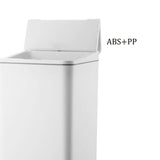 BXFIRS Home Smart Sensing ABS Trash Can Automatic for Kitchen Living Room Bedroom Bathroom Office Garbage bin(OneColor)
