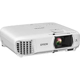 Epson Home Cinema 1080 3-chip 3LCD 1080p Projector, 3400 lumens Color & White Brightness, Streaming/Gaming/Home Theater, Built-in Speaker