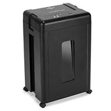 15-Sheet Super Micro Cut High Security Level P-5 Heavy Duty Paper/CD/Card Shredder for Home Office