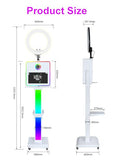 Photo Booth with Printer and Camera 15.6" Touch Screen Photobooth for Event