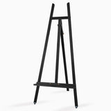 Frame Wooden Display Easel - Adjustable Lyre Beechwood Studio Easel Stand Holding Canvas Up to 90", Inclinable