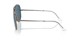 Ray-Ban Unisex Rb8089 Aviator Titanium Aviator Sunglasses