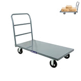5Seconds Platform Cart Industrial Dolly Heavy Duty 48” X 24” Platform Hand Push Truck Commercial Cart