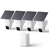 eufy Security SoloCam E30, 4-Cam Kit, 2K Solar Security Camera