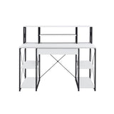 47" Computer Desk with 8 Storage Compartments, Study Desk for Home Office