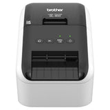 Brother QL-800 High-Speed Professional Printer, Plug & Label Feature, Genuine DK Pre-Sized