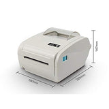 GRSJKRI Multifunction Desktop 110mm Thermal Paper Printer Barcode Label BT Communication Interface Maker