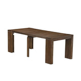 Luxe by East West Furniture X07X1-B08-04- 9 Pieces Extendable Dining Set