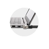 Kensington K65021WW Slim Nano Lock Head Design Wont Interfere With I/o Ports Or Raise The Device Off