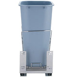 Pull Out Trash Can, 37 Quart Recycling Bin with Silent Slide, Sink VEVOR