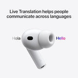 Apple AirPods Pro 3 Wireless Earbuds, Active Noise Cancellation, Live Translation, Heart Rate Sensing