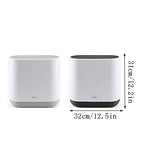 Garbage Bin for Kitchen Indoor Trash Can New Anti-drop Zero Trash Can Kitchen Bathroom