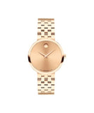 Classic Women's Watch - Swiss Quartz Movement, Stainless Steel Link Bracelet - 3 ATM Water Resistance