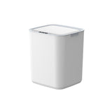BXFIRS The ABS Smart Trash Can Automatically Opens The Lid for Home Use in The Living Room Kitchen Bedroom Garbage Bin