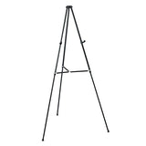 Aluminum, Lightweight, Telescoping, 66" Max. Height, Supports 25 lbs