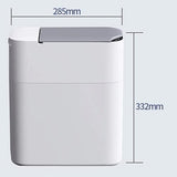 FWTCVB Automatic Sensor Trash Can for Kitchen Corner Smart CAN Sump Dump Bathroom Bin