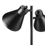 Globe Electric 18" 2-Light Desk Lamp, Industrial Design, Pivoting Heads