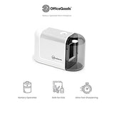 OfficeGoods Mini-Pro Electric Pencil Sharpener - Cordless Portable Sharpener