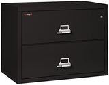 FireKing Fireproof Lateral File Cabinet (2 Drawers, Impact Resistant