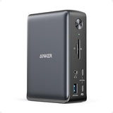 Anker Laptop Docking Station, 13-in-1 USB-C Docking Station, Triple Display with 2xHDMI and 1xDP, 10 Gbps USB-C and 5 Gbps USB-A Data