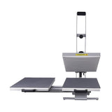 24x16 Auto Open Dual Platen Heat Press Machine - Teflon Coated, Digital Display