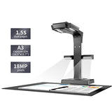 ET18 Pro Professional Document Scanner, 2nd Gen Auto-Flatten & Deskew Tech, 18MP HD Camera