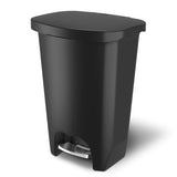 Glad Premium 13 Gallon Trash Can - Plastic Kitchen Waste Bin with Odor Protection of Lid