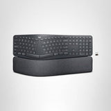 Wireless Ergonomic Keyboard - Split Keyboard, Wrist Rest, Natural Typing, Stain-Resistant Fabric