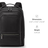 Tumi Mens Bradner Backpack Black/Bombe One Size