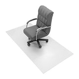 Floor Protection Chairmat, XXL, 60-Inch x60-Inch, Clear