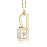 The Diamond Deal .25-1.00 Carat Round Brilliant Solitaire IGI Certifed Lab-Grown Diamond Solitaire Pendant Necklace