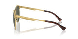 Persol Unisex 649 Iron Aviator Sunglasses