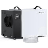Waykar 216 Pint Crawl Space Dehumidifier with Pump & Drain Hose for Basements