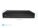REOLINK RLN8-410 8CH NVR Network Video Recorder PoE Security Camera System