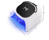 Nail Dryer for Gel Nails, Manicure, Pedicure (Black & White) M