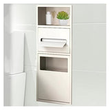 This WallMounted Stainless Steel Storage Shelf for Toilet Paper – Perfect for Kitchen