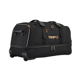 ATG Compass Rolling Travel Duffel Bag, Rich Black, 22-Inch