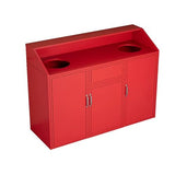 JOSOGO Modern Kitchen Waste Cabinet, Heavy-Duty Stainless Steel Trash Bin