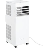 Keystone 8,500 BTU ASHRAE/5,000 BTU DOE 115V Portable Air Conditioner with Dehumidifier and Remote Control, AC for Apartment, Bedroom, Small Rooms up to 200 Square Feet in White