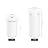 ASWRTYJO Kitchen Trash Bin Bathroom Touch in The Toilet Smart Waste Bins