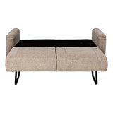 Thomas Payne 68" Norlina RV Tri-Fold Sofa with Woven Fabric, Couch-to-Bed Conversion