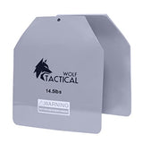 Wolf Tactical Athletes Weight Vest Plates - Curved Ergonomic Fit for Strength Training