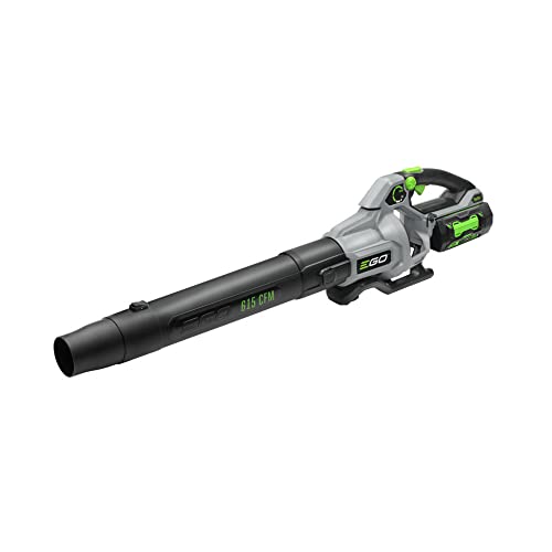 EGO Power+ LB6153 615 CFM 56-Volt Lithium-ion Cordless Blower with 4.0Ah Battery and Charger Included,Black