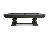 Nixon Billiards - Birdy Slate Billiard Pool Table - Grayson Grey (Club Master I, 7 ft,Whiteglove,Dining top and Bench x 1)
